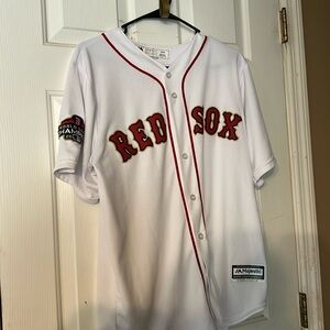 Mookie Betts Red Sox World Series Jersey 2018